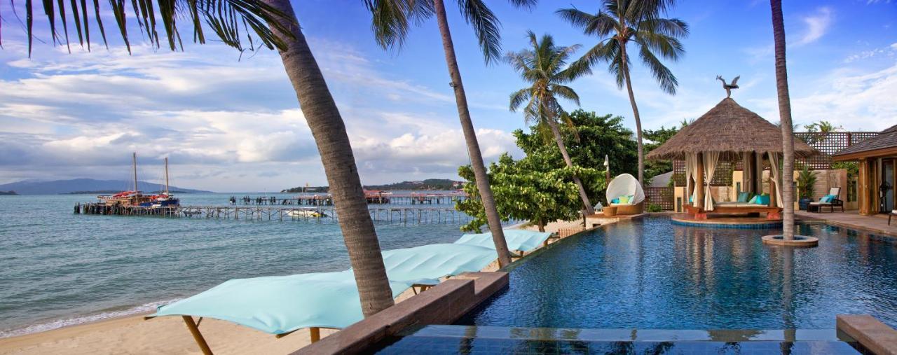 Upni Duniya - Luxury, Beachfront 9-Suites Villa Bang Rak Beach  Buitenkant foto