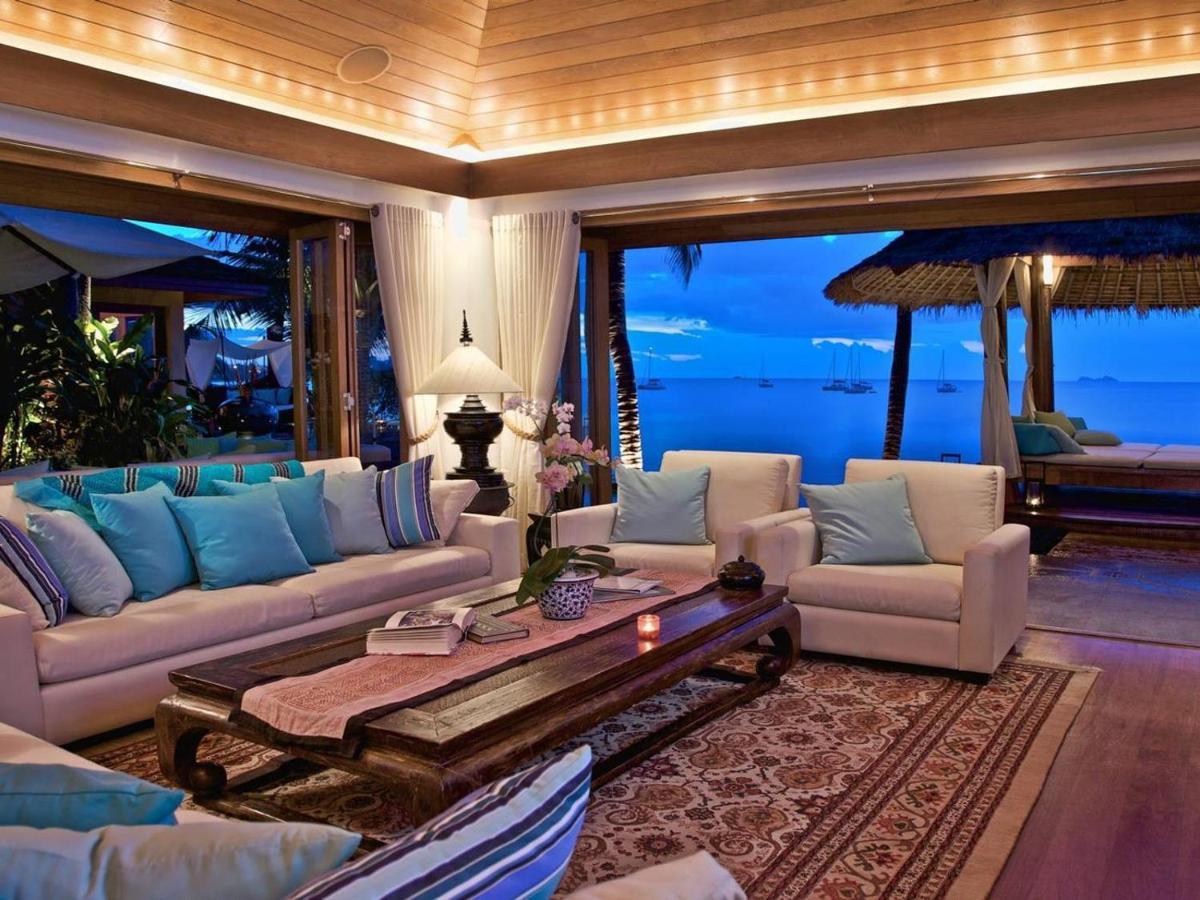 Upni Duniya - Luxury, Beachfront 9-Suites Villa Bang Rak Beach  Buitenkant foto